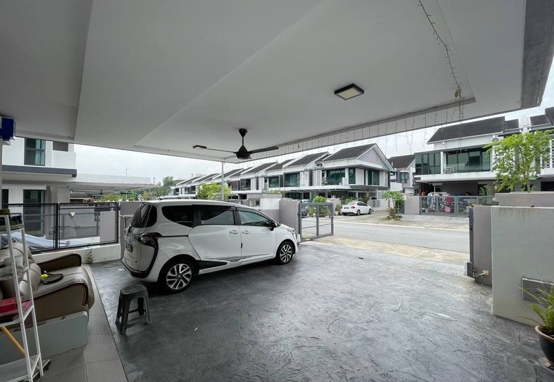 Ferrea Denai Alam End Lot Double Storey Terrace Freehold For Sale Near Elmina Valley Saffron Hills Denai Alam Semanea Hills   