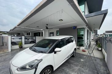 Ferrea Denai Alam End Lot Double Storey Terrace Freehold For Sale Near Elmina Valley Saffron Hills Denai Alam Semanea Hills   