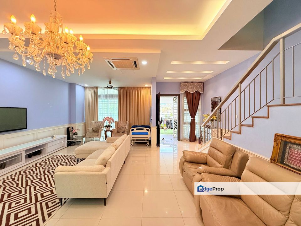 Aster Grove Denai Alam Shah Alam Double Storey Superlink For Sale Freehold   , Selangor, Shah Alam