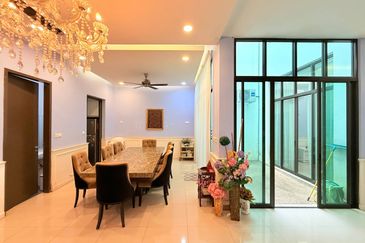 Aster Grove Denai Alam Shah Alam Double Storey Superlink For Sale Freehold    