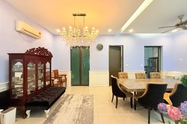 Aster Grove Denai Alam Shah Alam Double Storey Superlink For Sale Freehold    