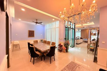 Aster Grove Denai Alam Shah Alam Double Storey Superlink For Sale Freehold    