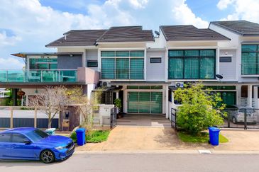 Aster Grove Denai Alam Shah Alam Double Storey Superlink For Sale Freehold     