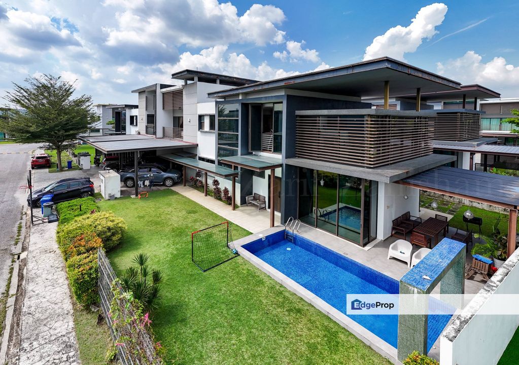 Ficus Peak Denai Alam Shah Alam Double Storey Semi D For Sale Freehold , Selangor, Denai Alam