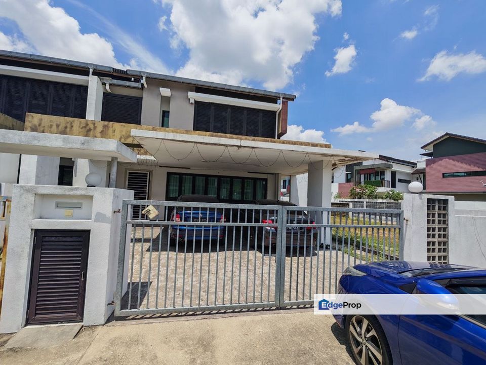Aralia Elmina Gardens Elmina East Shah Alam Double Storey Terrace End Lot For Sale Freehold , Selangor, Shah Alam
