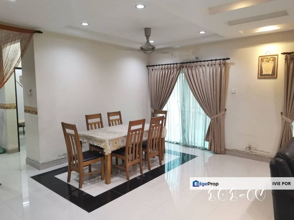 Taman Aman Perdana Klang Semi-D For Rent Fully Furnished 35x75 Double Storey, Selangor, Klang