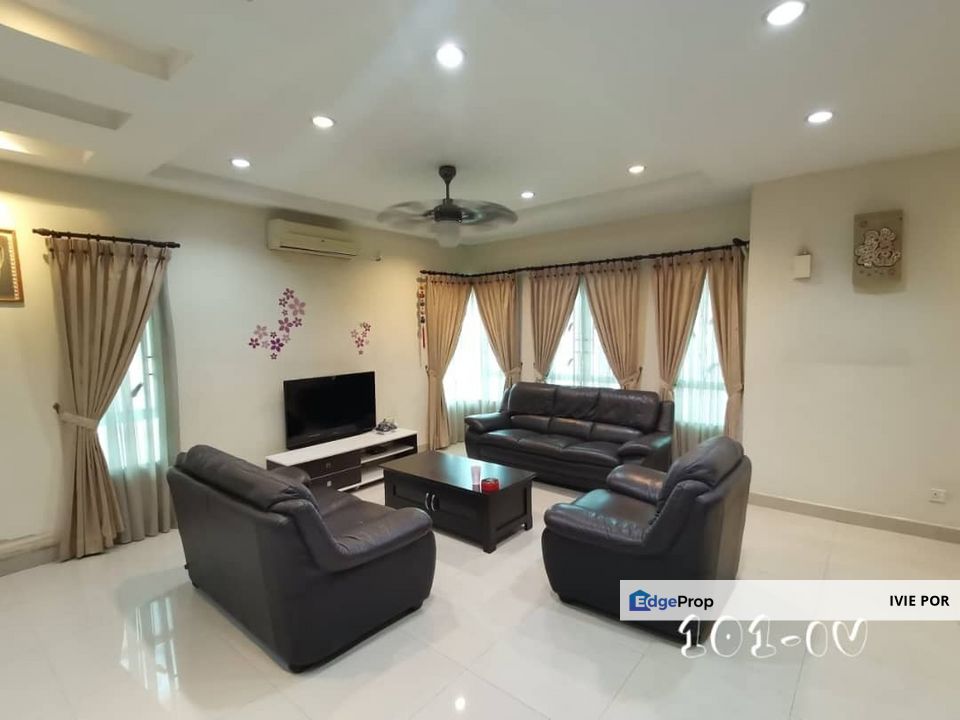 Taman Aman Perdana Klang Semi-D For Rent Fully Furnished 35x75 Double Storey, Selangor, Klang