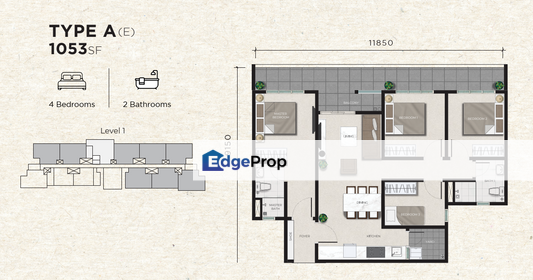 Cheras [Freehold 4 Rooms 21k Cashback] | Low Density | Pet Friendly | Lake & Recreational Park, Selangor, Cheras