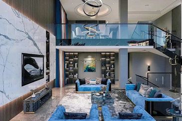 Trion Sky Bungalow Penthouse - 4R3B from Monthly RM2.5k Fully Furnished