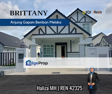 1.5 STOREY BRITTANY Bungalow Design Eropah Anjung Gapam Ayer Keroh, Melaka, Ayer Keroh
