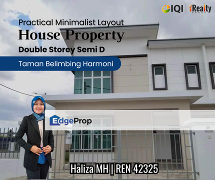 COMPLETED Double Storey Semi D Taman Belimbing Harmoni Durian Tunggal, Melaka, Durian Tunggal