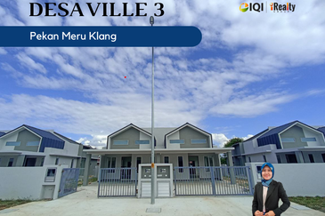 SEMI D DESAVILLE 3 Single Storey Pekan Meru Klang, Jalan Kasban