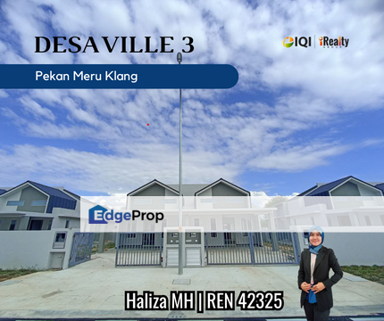 SEMI D DESAVILLE 3 Single Storey Pekan Meru Klang, Jalan Kasban, Selangor, Klang