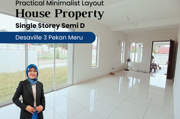 SEMI D DESAVILLE 3 Single Storey Pekan Meru Klang, Jalan Kasban