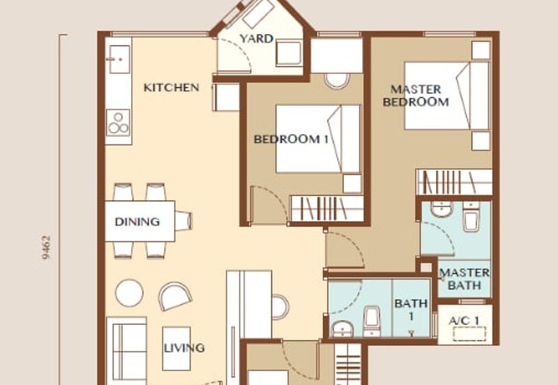 FREEHOLD RUMAWIP ANDALAN Residensi Apartment Bukit Jalil