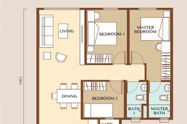 FREEHOLD RUMAWIP ANDALAN Residensi Apartment Bukit Jalil