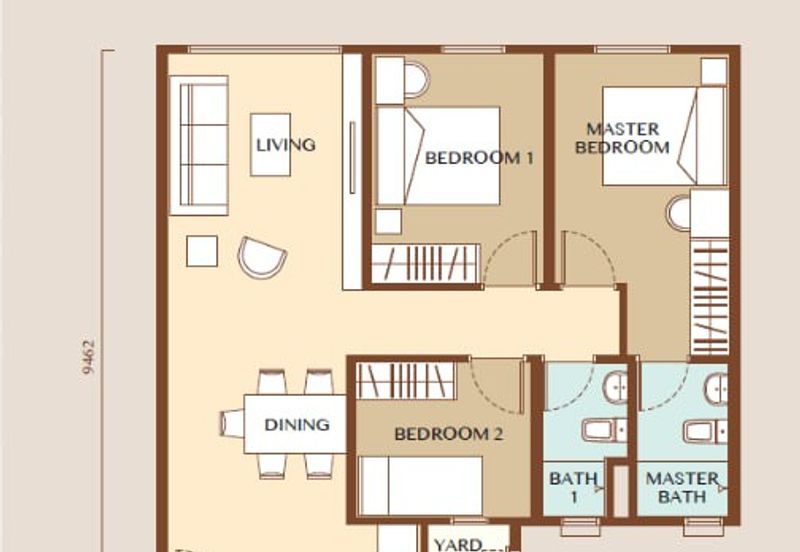 FREEHOLD RUMAWIP ANDALAN Residensi Apartment Bukit Jalil