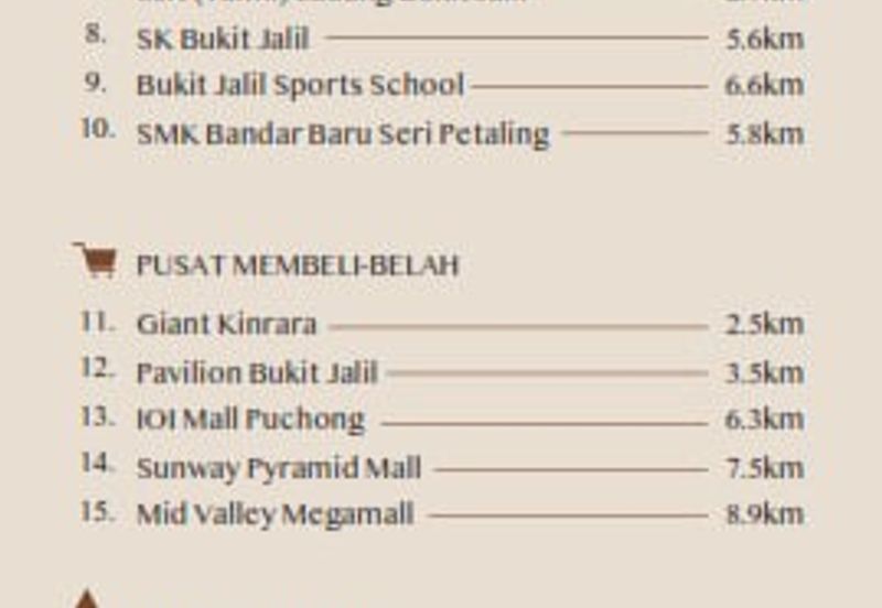 FREEHOLD RUMAWIP ANDALAN Residensi Apartment Bukit Jalil