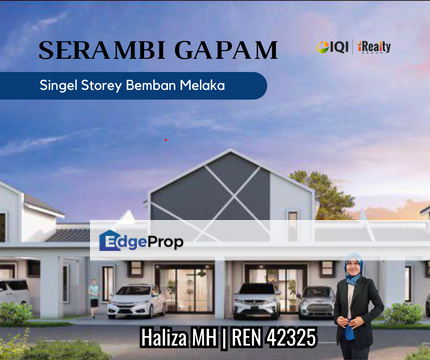 FREEHOLD Single Storey Taman SERAMBI GAPAM Bemban, Melaka, Bemban