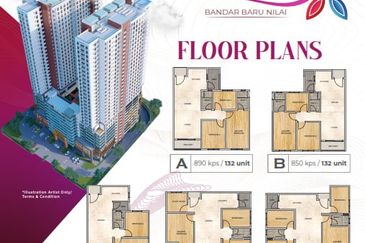 NEAR HOSPITAL EHSAN WIDURI Tower Service Apartment Nilai