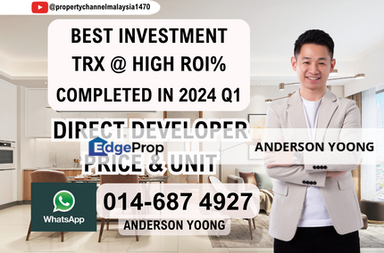 CORE 1st Residential project in Malaysia TRX Completed in 2024 Q1, Kuala Lumpur, Pudu