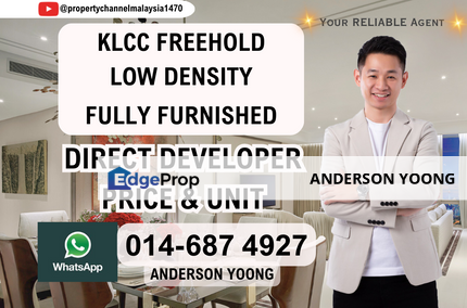 OXLEY TOWER Freehold Low Density 2min to KLCC & Near MRT LRT, Kuala Lumpur, KLCC