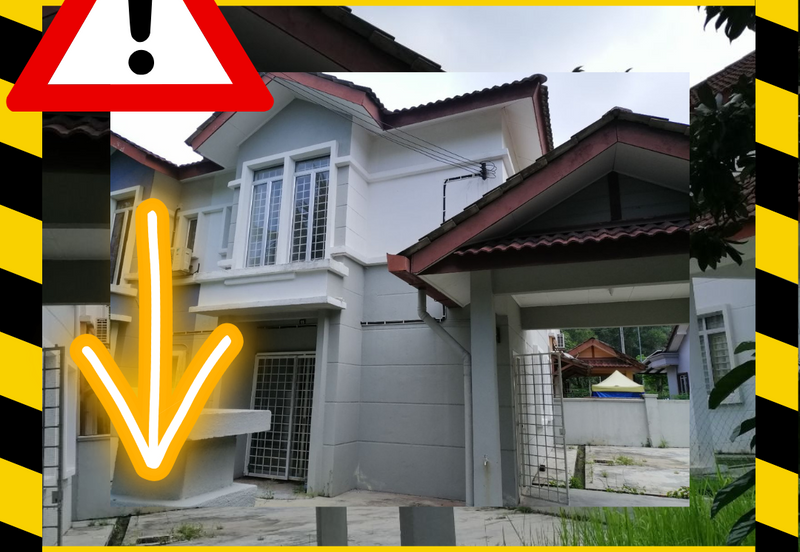 ❗❗ Murah Cluster Semi D with extra land, Puncak Alam, NON BUMI lot ❗❗ Free pokok ciku!