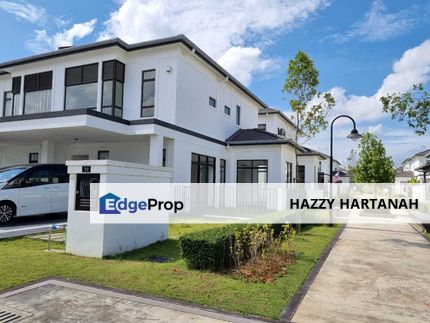 NEW HOUSE! 2 storey END LOT Link House, Avenham Garden, Eco Grandeur, Puncak Alam, Selangor, Bandar Puncak Alam