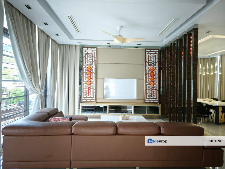 Twin Palm 3 Storey Bungalow Fully Furnished For Rent, Nice Environment Gated & Guarded, Selangor, Kajang