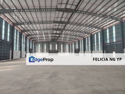 Teluk Panglima Garang Factory, with Single Storey Office for Rent, Selangor, Klang
