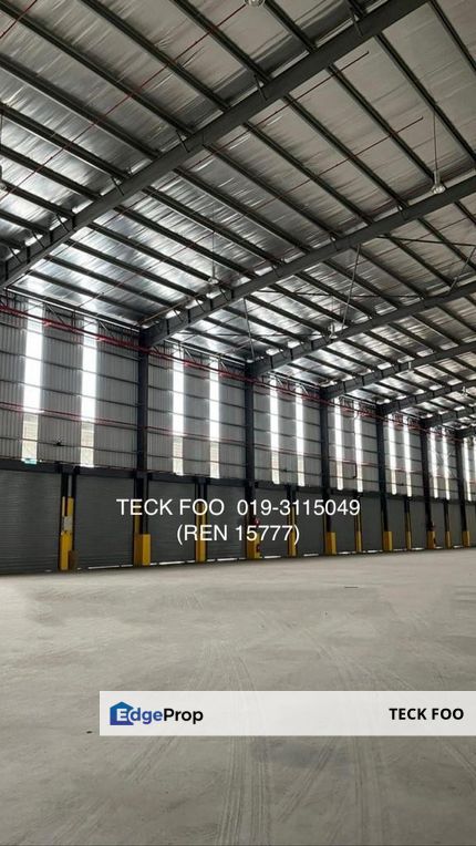 Single Sty Detached Warehouse & Office @ Port Klang Free Zone for Rent, Selangor, Port Klang