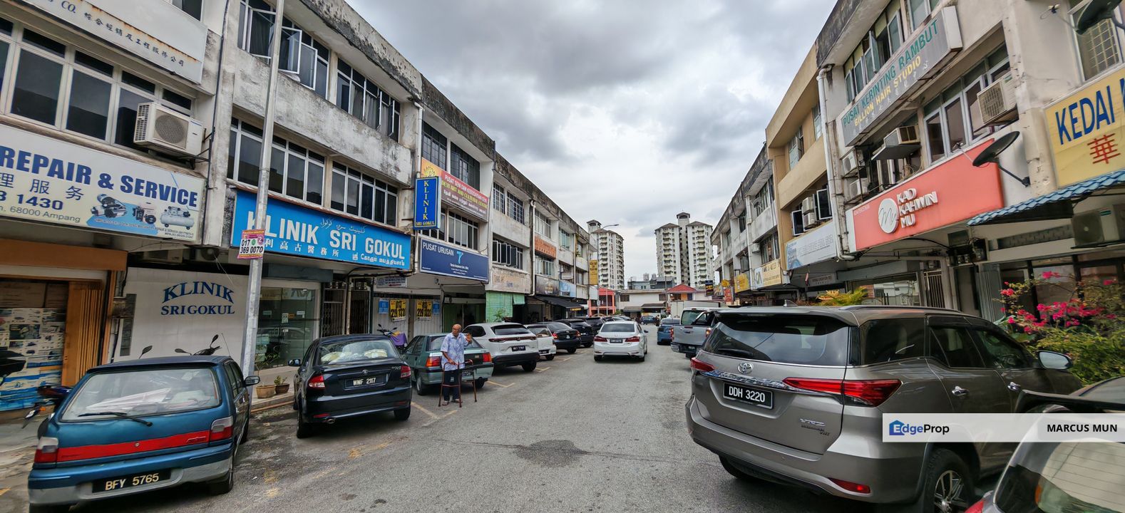 Rare 3 Adjoining Units, 1st Floor Freehold Shop Office, Selangor, Ampang