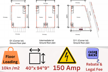 Batu Caves ,Sungai Tua ,Selayang ,Kepong, Pasar Borong ,Rawang,Sungai Buloh  New Terrance Factory ,Freehold Limited Unit 44 lot 