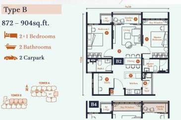 Kinrara Residence 100M to LRT at Pavilion Bukit Jalil Nearby Puchong PJ Bandar Sunway 