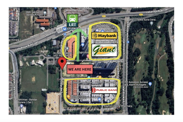 Kinrara Residence 100M to LRT at Pavilion Bukit Jalil Nearby Puchong PJ Bandar Sunway 