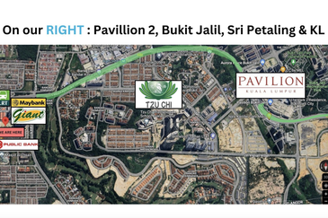 Kinrara Residence 100M to LRT at Pavilion Bukit Jalil Nearby Puchong PJ Bandar Sunway 