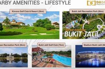 Kinrara Residence 100M to LRT at Pavilion Bukit Jalil Nearby Puchong PJ Bandar Sunway 