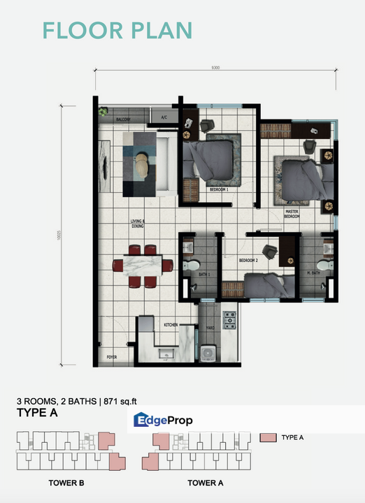 Arcadia Residence Saujana Putra Bandar Rimbayu / Walking Distance to MAHSA University & Hospital, Selangor, Jenjarom