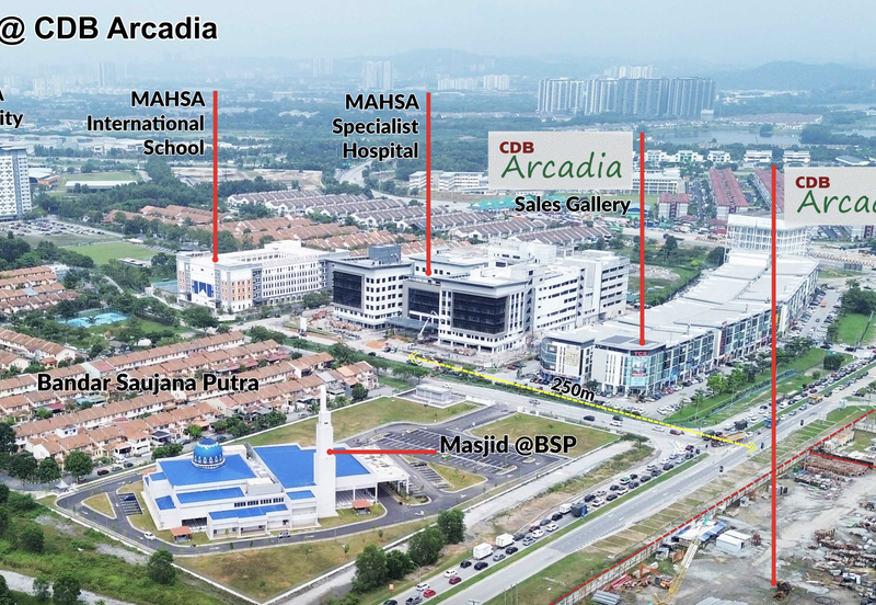 Arcadia Residence Saujana Putra Bandar Rimbayu / Walking Distance to MAHSA University & Hospital