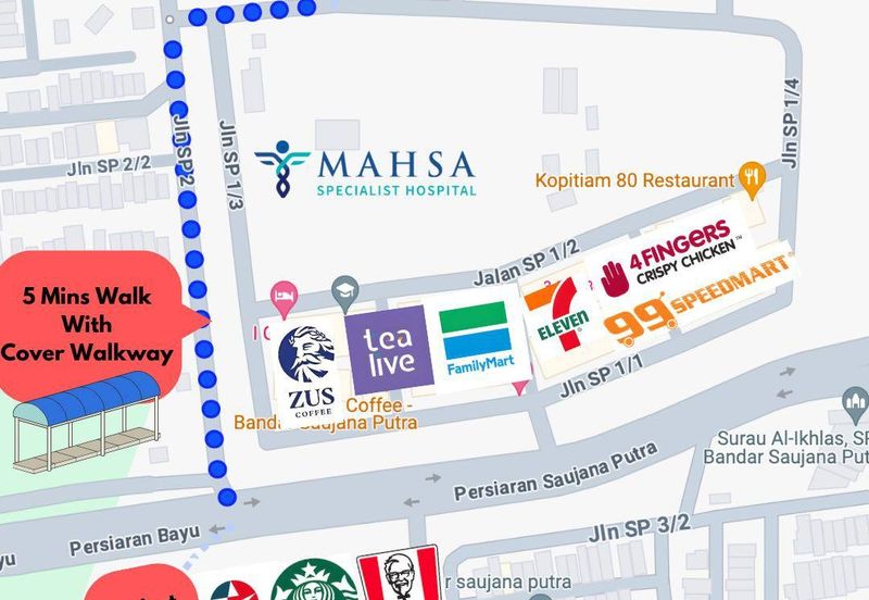 Residence next to MAHSA University Hospital at Rimbayu Saujana Putra