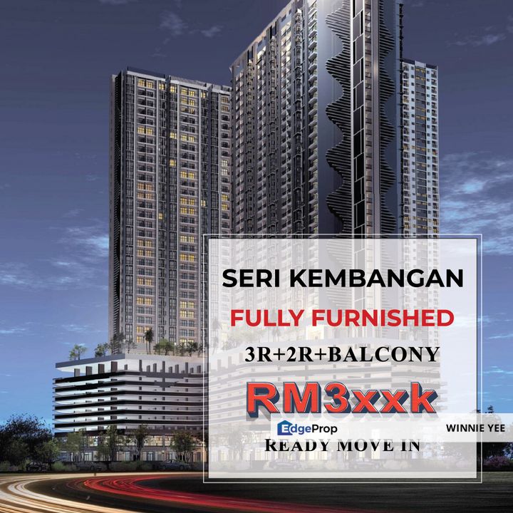 Ready Move In Fully Furnished Prestige Residence @ Seri Kembangan Equine Pavilion Bukit Jalil, Selangor, Seri Kembangan