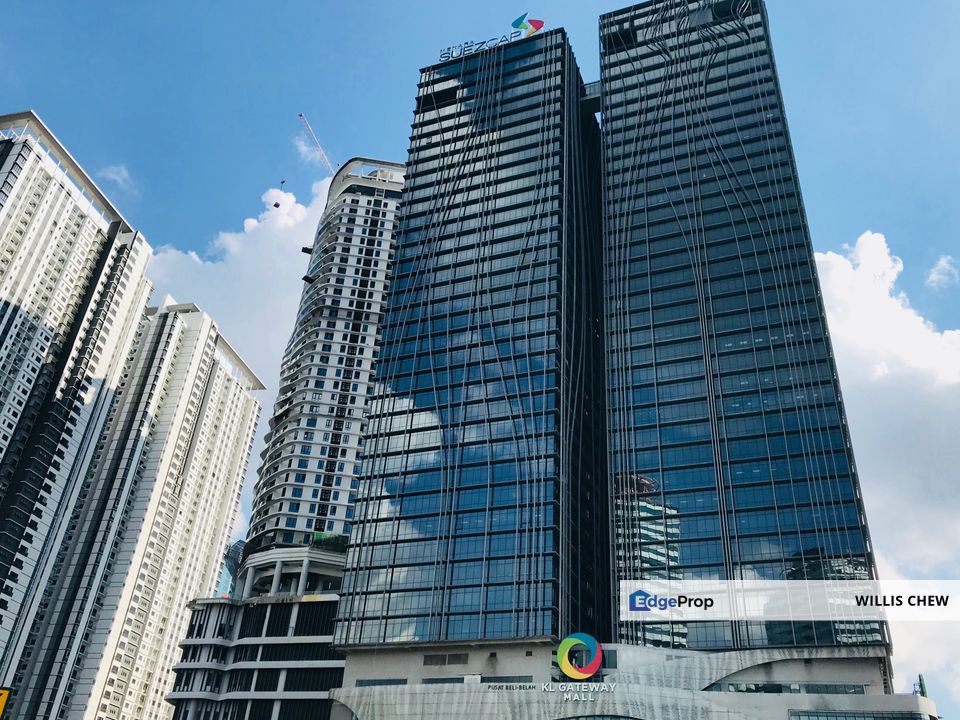 KL Gateway, Menara Suezcap Office for Rent, Kuala Lumpur, Pantai