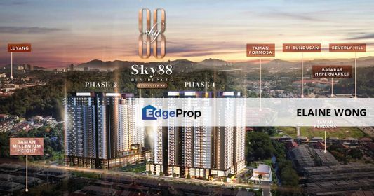 Sky88 Residences | New Project | Corner Lot | Bundusan , Sabah, Penampang