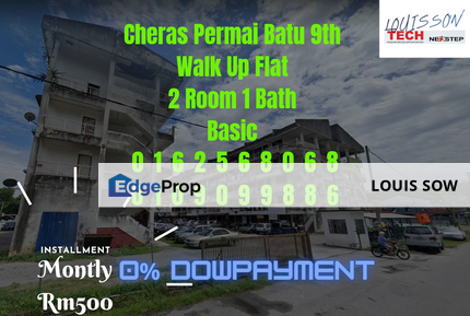 FLAT CHERAS PERMAI BATU 9,CHERAS , Selangor, Batu 9th Cheras