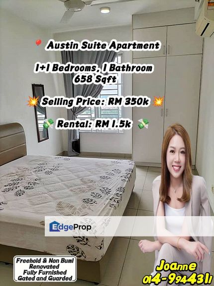 Austin Suites Apartment @ Taman Austin Perdana, Mount Austin Jb, Desa Tebrau, Setia Indah, Johor Jaya, Taman Daya, Johor, Johor Bahru