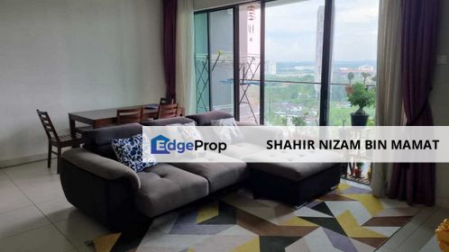 4 Car Parks, Fully Furnished, Iron Grille, Wet Kitchen, January 2025 • Cristal Serin Residence Cyberjaya for Rent, Selangor, Cyberjaya