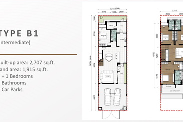 Solar Panel and Swimming Pool* for Double-Storey Super link Home  at Shah Alam. Corner Lot Available!!