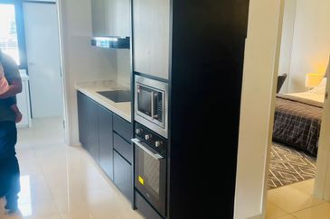 Solar Panel and Swimming Pool* for Double-Storey Super link Home  at Shah Alam. Corner Lot Available!!