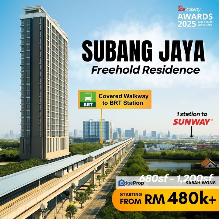 BRT Linked Freehold Condo @ Subang USJ [Launching Soon], Selangor, Kota Damansara