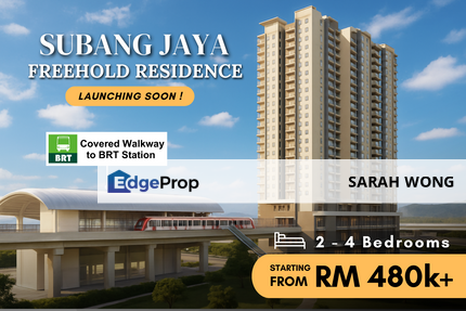 [NEW] BRT Linked Freehold Condo @ Subang USJ , Selangor, Petaling Jaya